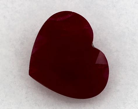 2.29 Carat Heart Natural Ruby