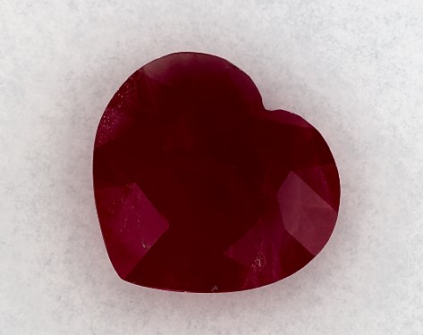 2.29 Carat Heart Natural Ruby