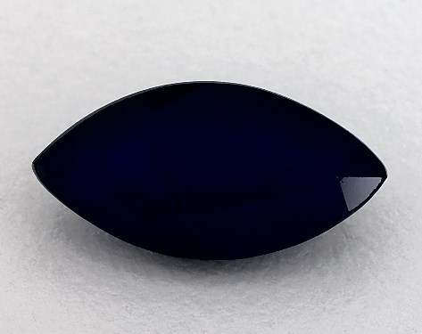 3.08 Carat Marquise Natural Blue Sapphire