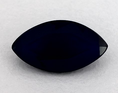 2.35 Carat Marquise Natural Blue Sapphire