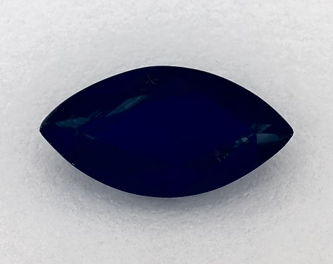 2.27 Carat Marquise Natural Blue Sapphire