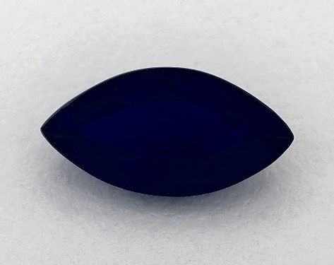 2.18 Carat Marquise Natural Blue Sapphire