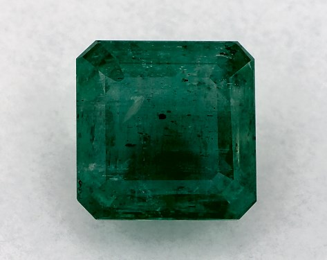 4.50 Carat Asscher Natural Green Emerald
