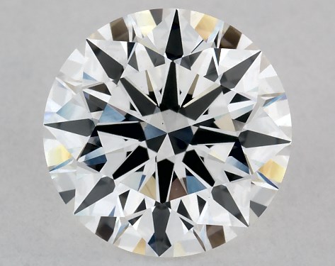 This Lab-Grown diamond 1.31 carat round E color VS1 clarity has Ideal proportions and a diamond grading report from IGI