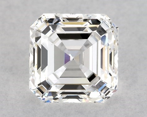 GIA 2.03 Carat D-VS1 Ideal Cut Asscher Lab-Grown Diamond