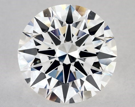 GIA 4.20 Carat E-VS2 True Hearts<sup>TM</sup> Cut Round Diamond