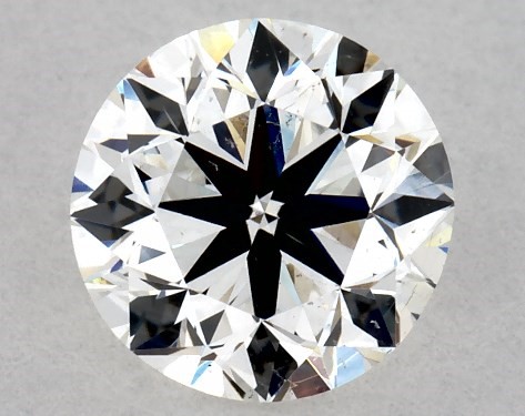 GIA 1.02 Carat H-SI1 Very Good Cut Round Diamond