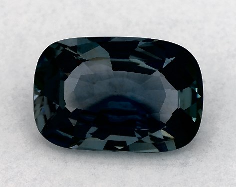 2.01 Carat Cushion Natural Green Sapphire