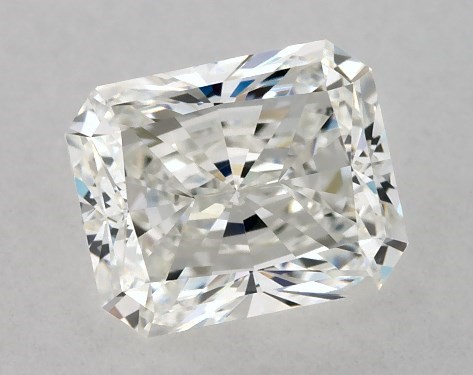 GIA 1.00 Carat H-VVS1 Ideal Cut Radiant Diamond
