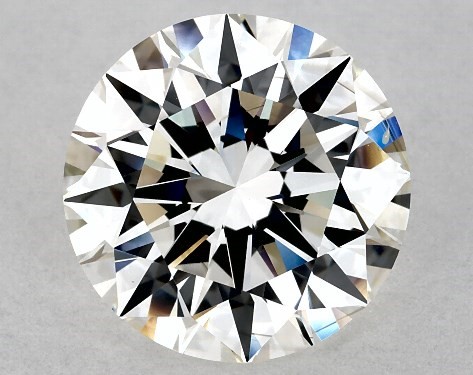 GIA 4.01 Carat H-SI1 Excellent Cut Round Diamond