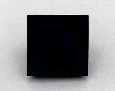 3.72 Carat Princess Natural Blue Sapphire