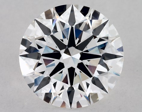 GIA 3.05 Carat E-VS2 Excellent Cut Round Lab-Grown Diamond