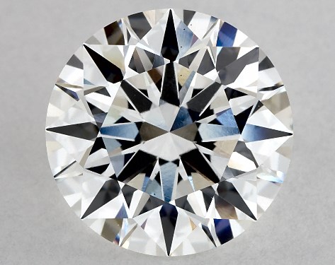 GIA 3.03 Carat E-VS2 Excellent Cut Round Lab-Grown Diamond