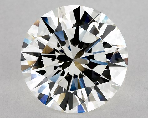 GIA 3.03 Carat H-SI1 Excellent Cut Round Diamond