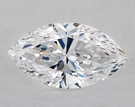 GIA 1.00 Carat D-VS1 Very Good Cut Marquise Diamond