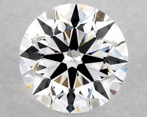 GIA 3.02 Carat E-VS2 Excellent Cut Round Lab-Grown Diamond