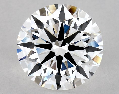 GIA 3.08 Carat E-VS2 Excellent Cut Round Lab-Grown Diamond