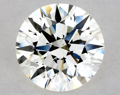 This 1.04 carat round diamond J color VS2 clarity has Excellent proportions and a diamond grading report from GIA