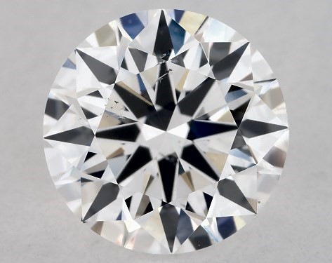 GIA 1.20 Carat D-SI1 True Hearts<sup>TM</sup> Cut Round Diamond