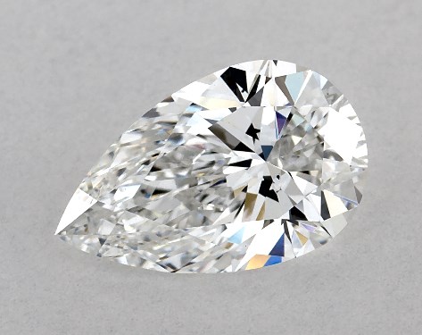 IGI 1.56 Carat E-VS2 Ideal Cut Pear Lab-Grown Diamond