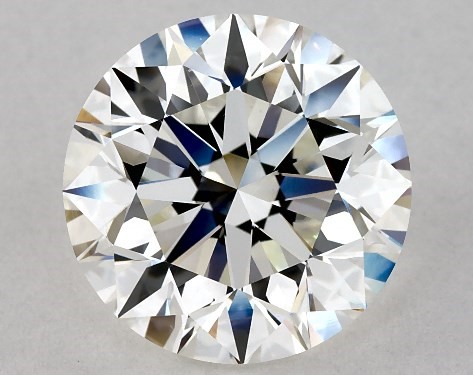 GIA 4.01 Carat H-SI1 Excellent Cut Round Diamond