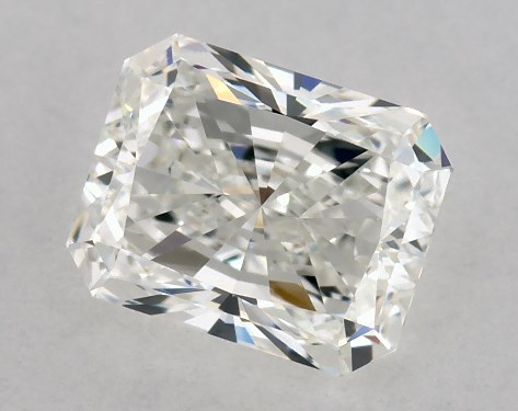 GIA 1.00 Carat H-VVS1 Ideal Cut Radiant Diamond