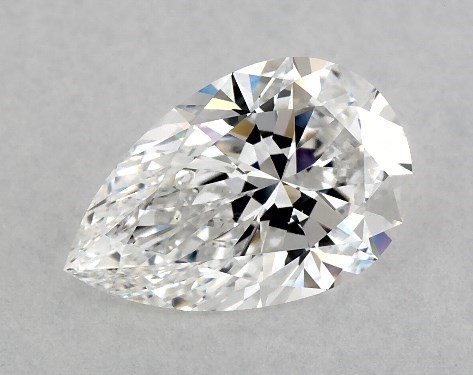 GIA 1.57 Carat D-VS1 Ideal Cut Pear Lab-Grown Diamond