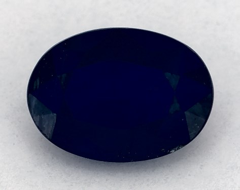 1.07 Carat Oval Natural Blue Sapphire-109871