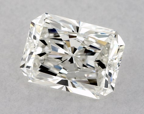 GIA 1.00 Carat H-VS1 Ideal Cut Radiant Diamond