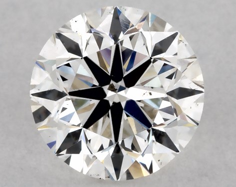 GIA 1.00 Carat H-VS2 Very Good Cut Round Diamond