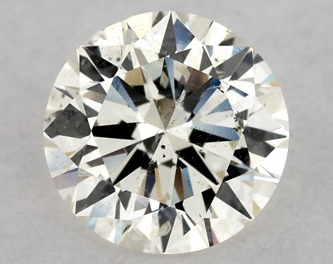 IGI 1.00 Carat J-SI1 Excellent Cut Round Diamond