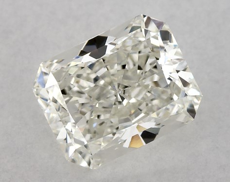 GIA 1.01 Carat H-VS1 Ideal Cut Radiant Diamond