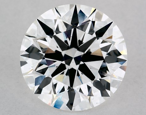 GIA 3.03 Carat E-VS2 Excellent Cut Round Lab-Grown Diamond
