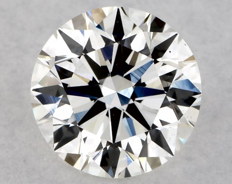 This 0.72 carat round diamond G color VS2 clarity has Excellent proportions and a diamond grading report from GIA