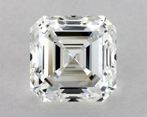 GIA 1.00 Carat H-VS1 Good Cut Asscher Diamond