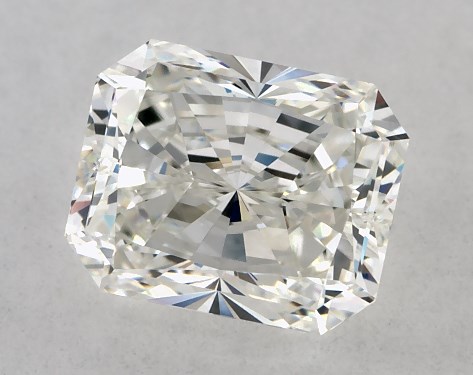 GIA 1.00 Carat H-VVS2 Very Good Cut Radiant Diamond