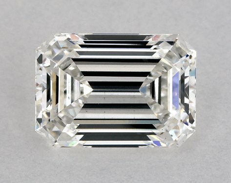 IGI 1.70 Carat F-VS1 Ideal Cut Emerald Lab-Grown Diamond