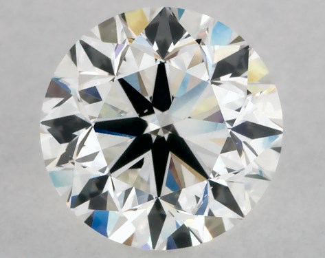 GIA 1.00 Carat H-SI1 Very Good Cut Round Diamond