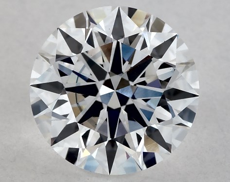 This Lab-Grown diamond 1.59 carat round D color SI1 clarity has Ideal proportions and a diamond grading report from IGI