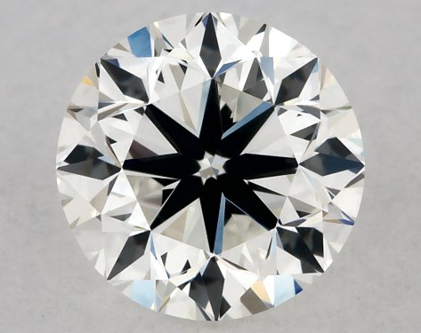 GIA 1.01 Carat H-SI1 Very Good Cut Round Diamond
