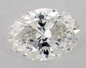 GIA 0.74 Carat G-SI1 Ideal Cut Oval Diamond