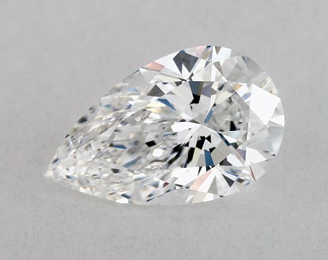 GIA 1.50 Carat D-VS1 Ideal Cut Pear Lab-Grown Diamond