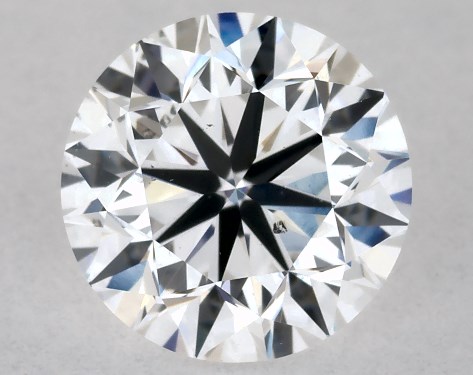 GIA 1.00 Carat E-SI1 Very Good Cut Round Diamond