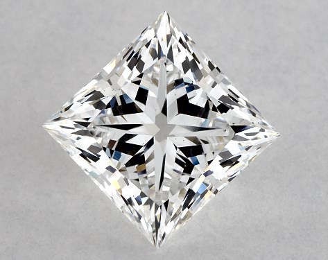 GIA 1.56 Carat D-VS1 Ideal Cut Princess Lab-Grown Diamond