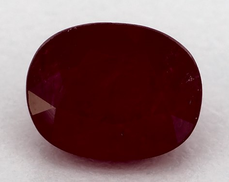 2.03 Carat Oval Natural Ruby
