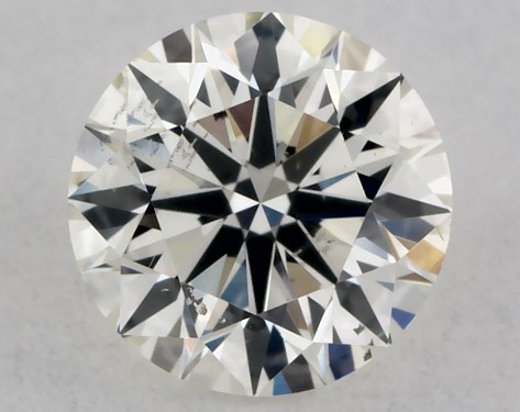 IGI 0.30 Carat H-SI1 Excellent Cut Round Diamond