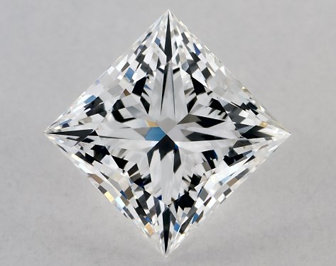 GIA 1.57 Carat E-VS1 Ideal Cut Princess Lab-Grown Diamond