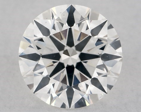 GIA 1.02 Carat F-SI1 True Hearts<sup>TM</sup> Cut Round Diamond