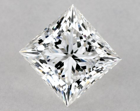 GIA 1.54 Carat E-VS1 Ideal Cut Princess Lab-Grown Diamond