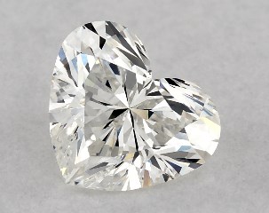 GIA 0.80 Carat G-VS2 Ideal Cut Heart Diamond